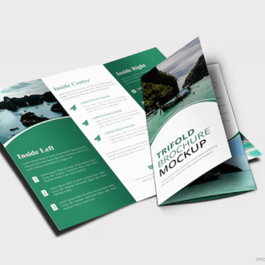 trifold business flyers