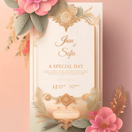 wedding card