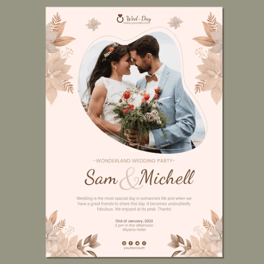 wedding card