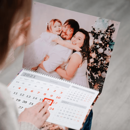 custom family calendar