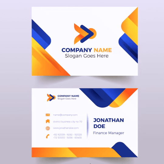 custom business card