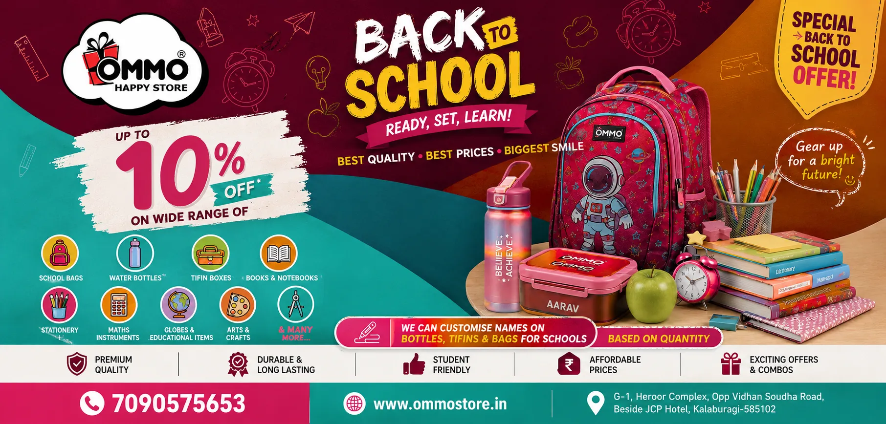 ommo-store-school-opening-discount-on-bag-bottle