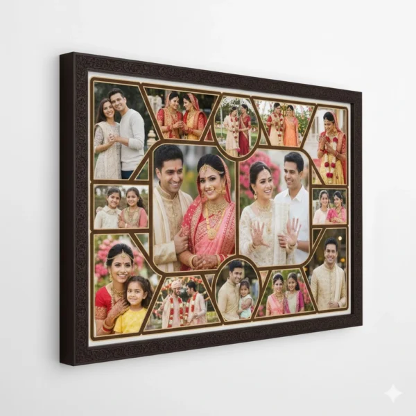 Indian couple Custom Personalized Photo_Frame Indian couple Custom Personalized Photo_Frame
