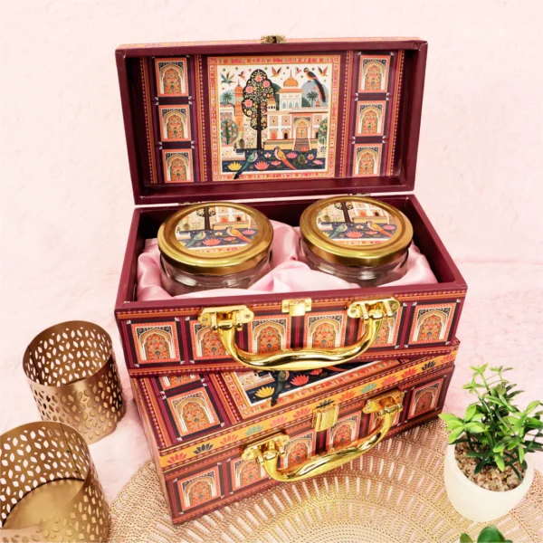 Premium Packaging Box With 2 Salsa Jars