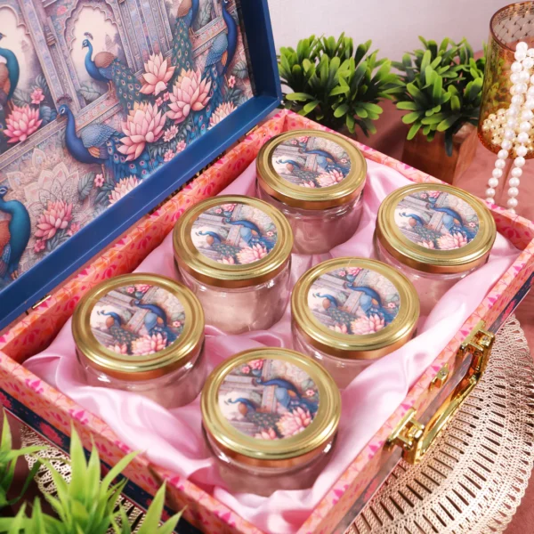 Premium Packaging Box With 6 Salsa Jars