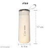 Nice Glass Inner Liner Water Bottle - LeakrProof, 400 ML