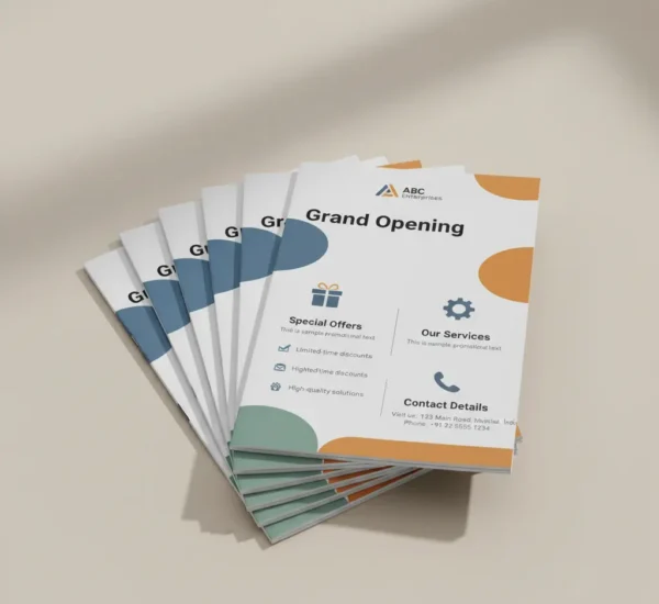 Ommo Happy Store Custom Pamphlet Printing Ommo-Happy-Store-Custom-Pamphlet-Printing