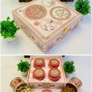 Premium-Packaging-Gift-Box-with-4-Salsa Jars