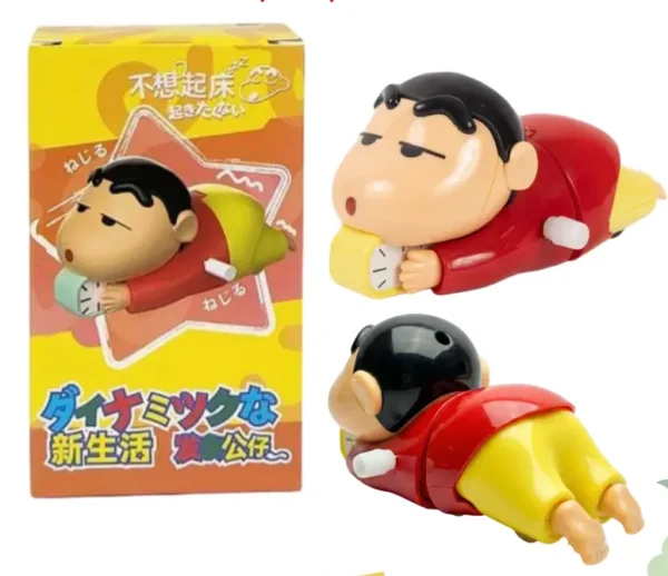 Shinchan Crawling Wind-Up Toy for Kids with Clockwork Key
