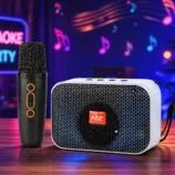 Multicolor-Pack-of-1-MZ-M412SP-Portable-Bluetooth-Karaoke-Speaker-with-Wireless-Mic