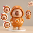 Pack of 2 Cute Cartoon Projection Face Change Key Chain Keyring for Bags, Car, Bike & Home Key Chain