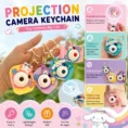 Pack of 2 Projection Camera Keychain