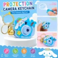 Pack of 2 Projection Camera Keychain