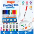 Pack of 1 Magic Floating Pen Set, Non-Toxic Ink Art Effect