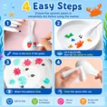 Pack of 1 Magic Floating Pen Set, Non-Toxic Ink Art Effect