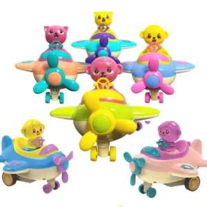 Innovitoy Press & Go Pet Jet Go Airplane Toy for Kids
