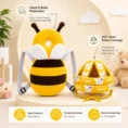 Baby Head Protector Backpack with Head Safety Hat Combo for Toddlers 6-18 Months