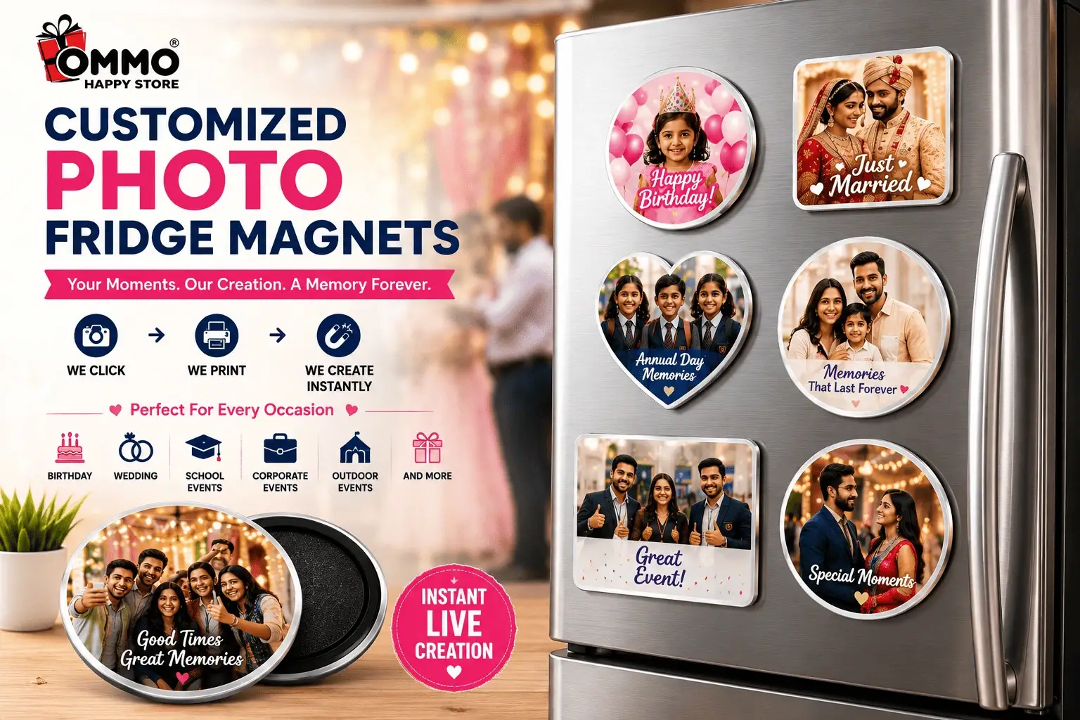 Customized-Photo-Fridge-Magnets