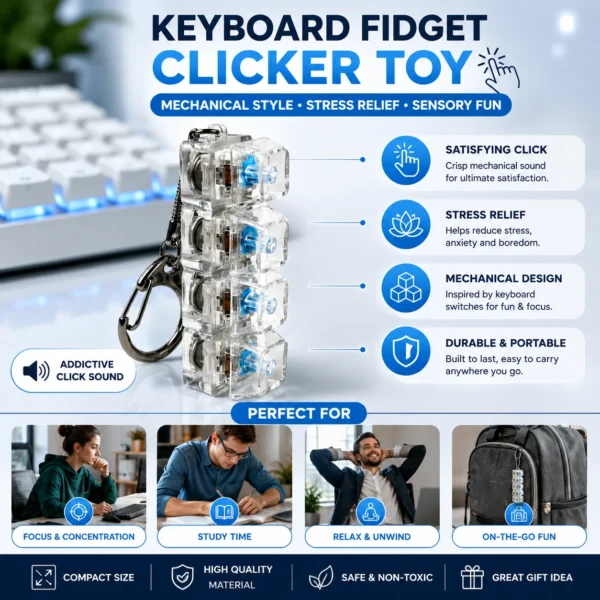 keyboard-fidget-button-finger-clicker-toy-keychain