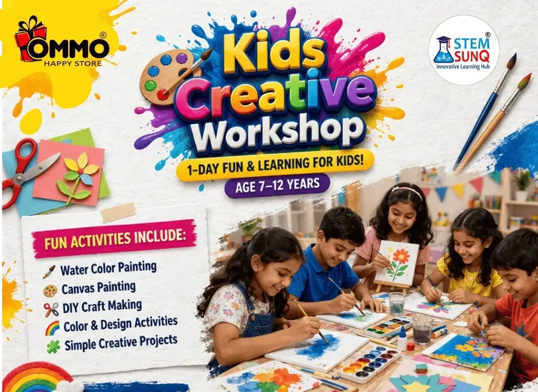 diy art and craft 2 hours workshop post ommo store