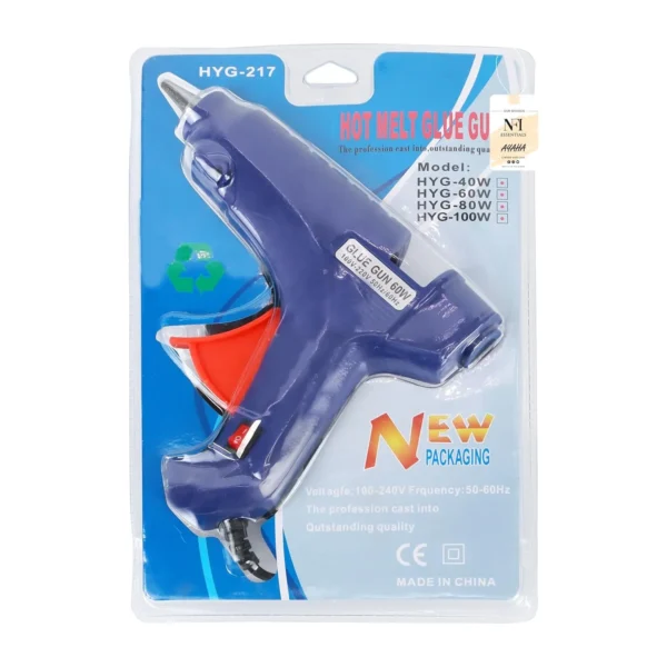 60W Hot Melt Glue Gun with OnOff Switch – Heavy-Duty DIY & Craft Glue Gun 60W Hot Melt Glue Gun with OnOff Switch – Heavy-Duty DIY & Craft Glue Gun