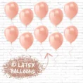 Bride To Be Balloon Decoration Kit – Rose Gold Foil Letter & Latex Balloons for Bachelorette Party