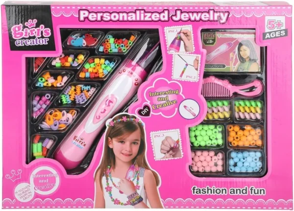 DIY Hair Braiding Kit for Kids – Hair Styling Tool with Beads, Comb & Accessories. DIY Hair Braiding Kit for Kids – Hair Styling Tool with Beads, Comb & Accessories