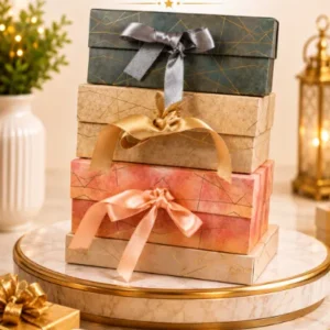 Elegant Decorative Gift Box with Ribbon