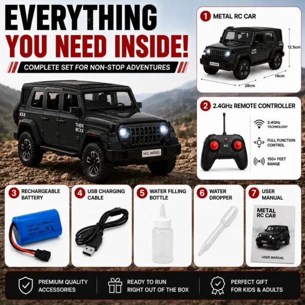Die-Cast Metal Thar RC Car