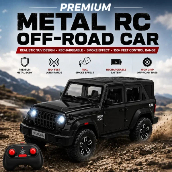 Die-Cast Metal Thar RC Car