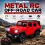 Die-Cast Metal Thar RC Car (Red)