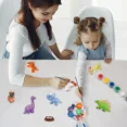 DIY Dinosaur Mould & Paint Kit for Kids 5+ – 7 Plaster Figurine Moulds with Paints & Tools