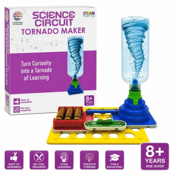 IY Tornado Maker Science Kit for Kids 8+ – STEM Water Vortex Experiment Kit IY Tornado Maker Science Kit for Kids 8+ – STEM Water Vortex Experiment Kit