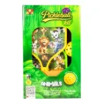 Jungle Pickleball Kit, Animals Theme, 2 Player Game, 2 Paddles with 1 Ball, Family and Friends Outdoor Game