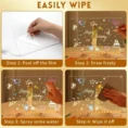 LED Acrylic Writing & Drawing Board – Reusable Dry Erase Message Board with Stand