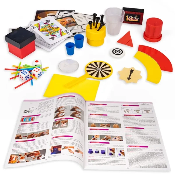 Magic Box 52 Tricks for Kids – DIY Magic Trick Set with Instruction Manual.. Magic Box 52 Tricks for Kids – DIY Magic Trick Set with Instruction Manual