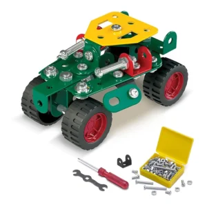 Mechanix Battle Station STEM Construction Kit – 95-Piece Metal Building Set for Kids 7+. Mechanix Battle Station STEM Construction Kit – 95-Piece Metal Building Set for Kids 7+
