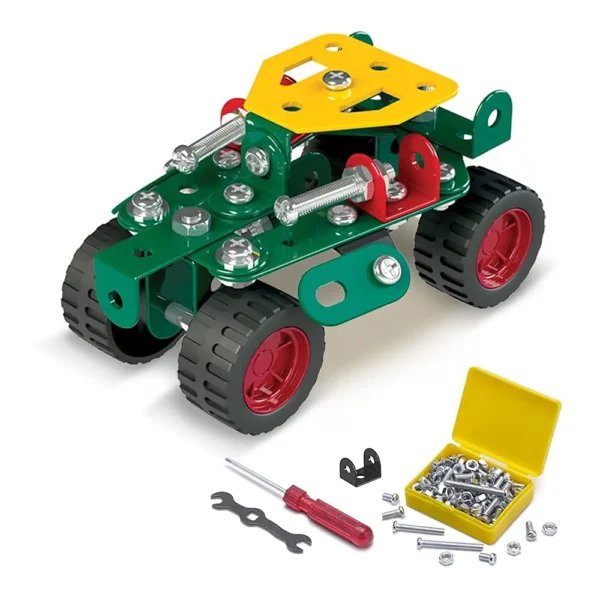 Mechanix Battle Station STEM Construction Kit – 95-Piece Metal Building Set for Kids 7+. Mechanix Battle Station STEM Construction Kit – 95-Piece Metal Building Set for Kids 7+