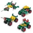 Mechanix Battle Station STEM Construction Kit – 95-Piece Metal Building Set for Kids 7+