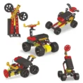 Mechanix Robotix-0 Motorized STEM Construction Kit – Metal Building Set with Motors & Gears for Kids 8+