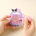 Mini Magnetic Doodle Pad Keychain Toy for Kids – Steel Ball Drawing Board
