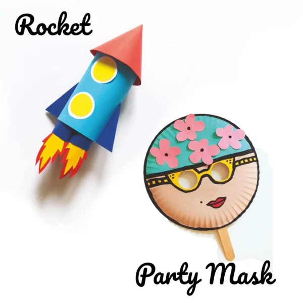 Recycle Craft Kit for Kids 5+ – 20+ DIY Eco-Friendly Art & Craft Projects