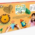 Recycle Craft Kit for Kids 5+ – 20+ DIY Eco-Friendly Art & Craft Projects