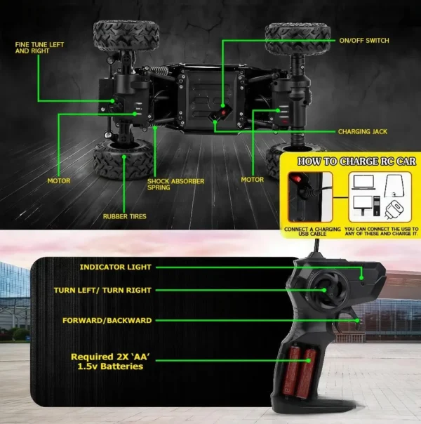 Rock Climber RC Car