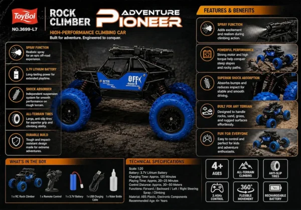Rock Climber RC Car