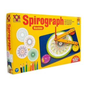 Spirograph Drawing Kit for Kids – Geometric Spiral Art & DIY Pattern Making Set